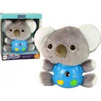 LEAN Toys Koala projektorius, interaktyvus žaislas, pilkas