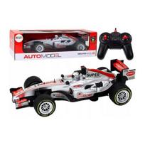 LEAN Toys Remote Controlled RC Racer 1:12 Silver Lights Sounds