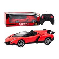 LEAN Toys Car Remote Controlled Sports Car RC 1:16 Red