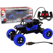 LEAN Toys Remote Controlled Terrain Car R/ C 1:18 Blue