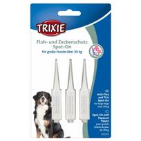 TRIXIE Spot On flea and tick protection for large dogs, 3×5ml
