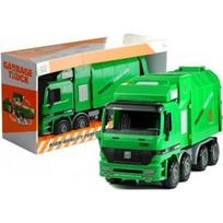 LEAN Toys Žalias atliekų surinkimo konteineris su didele anga