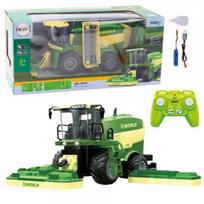 LEAN Toys Combine Harvester With Lawn Mowers Steam Effect Remote Controlled RC 2