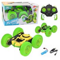 LEAN Toys Remote Control Stunt Car RC 360° Green