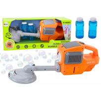 LEAN Toys Muilo burbulų mašina, vejapjovė, trimeris, du skysčiai, oranžinė