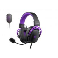 Havit Ausinės H2002C+U juoda/ violetinė