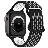 Beline Apple Watch New Sport silikonas 42|44|45|49mm juoda/ balta