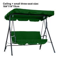 Apsauga nuo saulės stogui 210D Oksfordo audinys Tamsiai žalia/smėlio/juoda small three-seater tamsiai žalia spalva