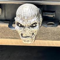 Skeleto Skulptūros Kablio Dangtelis Juokingas Unikalus Priekabos Kablys Dangtelis Sunkvežimiui Visureigiui Automobiliams Aksesuarai Standartinis 2  Priekabos Kablio Imtuvas
