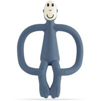 Matchstick Monkey Teething Toy and Gel Applicator kramtomas žaislas su „du viename“ šepetėliu Airforce Blue 1 vnt.