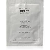 DEPOT NO. 807 RELAXING FACE MASK raminamoji ir drėkinamoji kaukė vyrams 12x13 ml