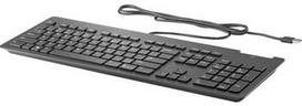 HP Business Slim Smartcard Keyboard - US/International raidžių išsidėstymas