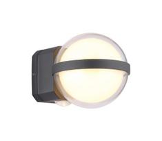 Globo 34157 - LED sieninis lauko šviestuvas ILLI LED/12W/230V IP54 juoda