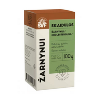 Skaidulos žarnynui su špinatais 100g.