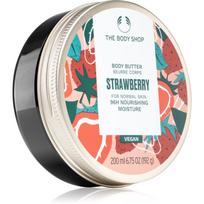The Body Shop Strawberry Body Butter kūno sviestas normaliai odai 200 ml