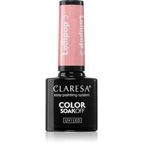 Claresa SoakOff UV/LED Color Lollipop gelinis nagų lakas atspalvis 3 5 g