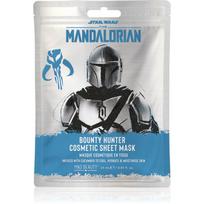 Mad Beauty Star Wars Mandalorian Silver Face Mask tekstilinė veido kaukė 25 ml