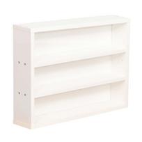 Pastatoma lentyna Home4you Lester, 48x10x36 cm, balta
