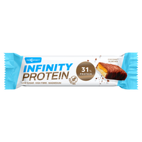 Baltyminis batonėlis su karamelės, kokoso ir migdolų skoniu pieninėje šokolade, be gliuteno, Maxsport 55 g