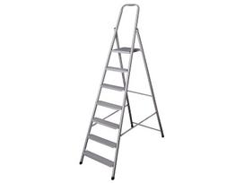 Sulankstomos kopėčios Steel Home 217, 7 pakopų, 216 cm
