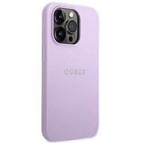 Guess GUHCP14LPSASBPU skirtas iPhone 14 Pro, violetinis