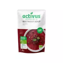 Ekologiška burokėlių sriuba ACTIVUS, 400 g