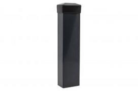 Stulpas tvorai 60x40 mm, H2,5 m, sienelė: 2,0 mm, su PVC laikikliu