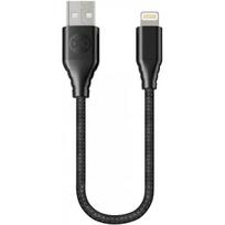 Forever Core MFI laidas USB - Lightning 2.4A 0,2m juodas