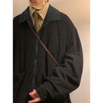American Retro Men's Bomber Jacket Windbreaker Zipper Coat Loose Cargo Jacket XXXL juoda