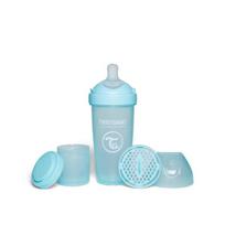 Buteliukas Twistshake antikolikinis Pro Double 79041, 330 ml, mėlynas