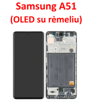 Samsung A51 ekranas (OLED) su rėmeliu : Klijai nugarėlei - Pridėti 3ML (+3€)