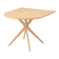 Iš uosio masyvo valgomojo stalas 90x90 cm Jubi – Ragaba