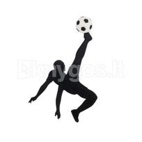 Knygos skirtukas „Bicycle Kick“, juodas / baltas
