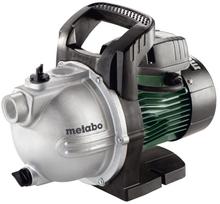 Vienfazis sodo siurblys švariam vandeniui Metabo P 4000 G, galia 1100 W, srautas 4000 l/h, darbinis aukštis 46 m