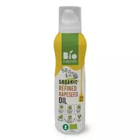 Ekologiškas, purškiamas rafinuotas rapsų aliejus BIONATURALIS, 200 ml