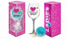 Taurė su pakabuku Boss Of Toys Ladies Time, įvairių spalvų, 700 ml