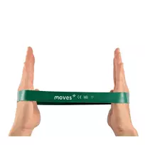 Elastinė juosta – kilpa Moves Loop, 30 x 2.5 cm, žalia