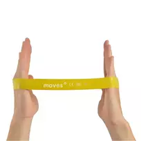 Elastinė juosta – kilpa Moves Loop, 30 x 2.5 cm,  geltona