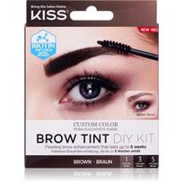 KISS Brow Tint DIY Kit antakių dažai atspalvis Brown 20 ml