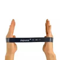 Elastinė juosta – kilpa Moves Loop, 30 x 2.5 cm, juoda