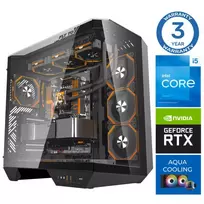 INTOP AQUA i5-14400F 32GB DDR5 1TB SSD M.2 NVME RTX5070Ti 16GB  no-OS
