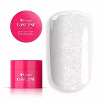 SILCARE_Base One Bulldier Gel Nail Builder Shimmer Milkshake 50g