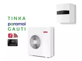 Šilumos siurblys Oras-Vanduo Ariston Nimbus R32, Plus, 80 S Net 11.74 kW, su Wi-Fi