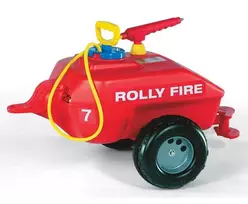 Rolly Toys rollyTrailer Traktoriaus priekaba Ugniagesių komanda 5l