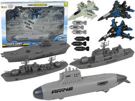 Karinis Žaidimų Rinkinys su Laivais ir Lėktuvais