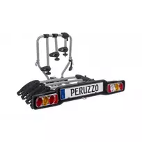 Autobagažinė Peruzzo Siena 4 dviračiam ant grąžulo (plienas, atlenkiama)