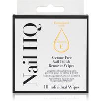 Nail HQ Acetone Free gelinio nagų lako valymo servetėlės be acetono 10 vnt.