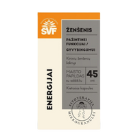 Ženšenis energijai 45 kaps.