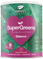 Nature's Finest supermaisto mišinys balansui „SuperGreens BALANCE“, ekologiškas 150 g.