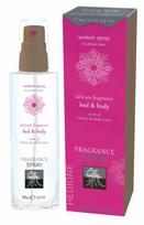 Shiatsu Cobeco Pheromone Fragrance Spray Cherry & White Lotus for Women 50ml